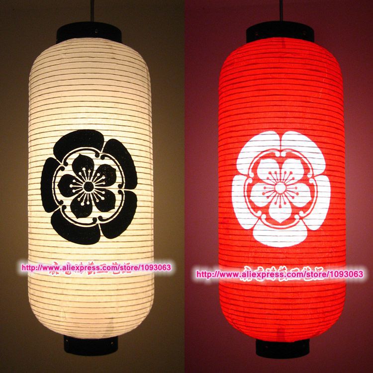 Japanese Lantern Paper - Сакура японская бумажная лампа индивидуальный фонарь