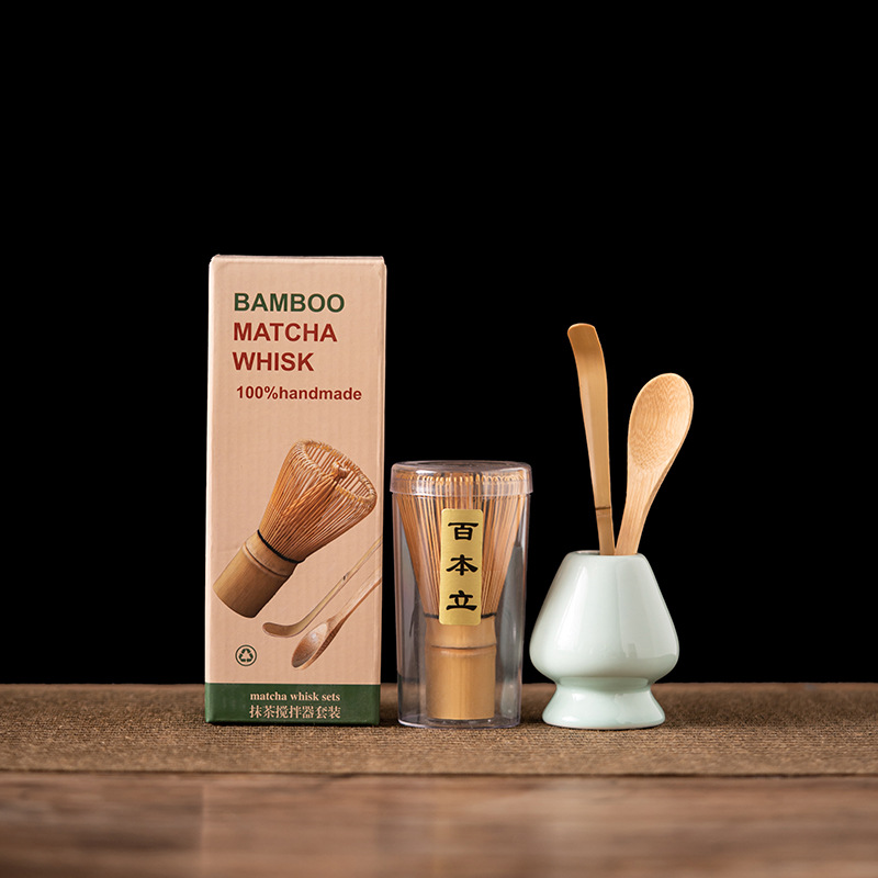 Bamboo Whisk Chasen - Набор из 4 бамбуковых венчиков для