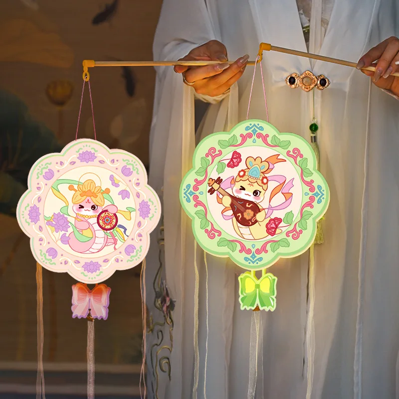 Japanese Lantern Paper - 2025 год змеиного фонаря, ручная работа,