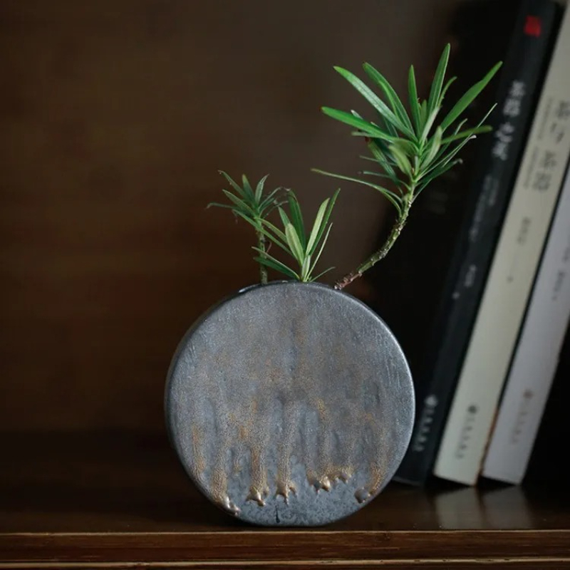 Ikebana Vase Kenzan - Абстрактные керамические вазы Ikebana, декор для