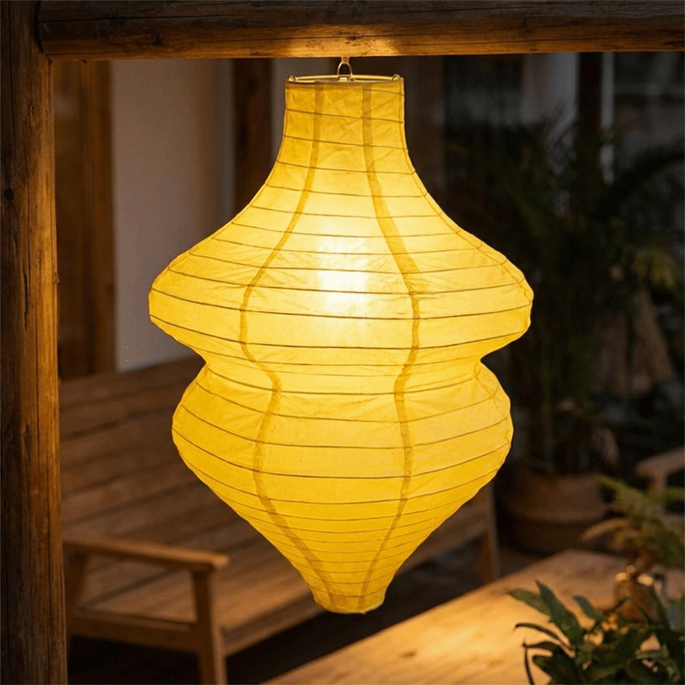 Japanese Lantern Paper - Креативный винтажный фонарь-бутылка с цветами, ручной