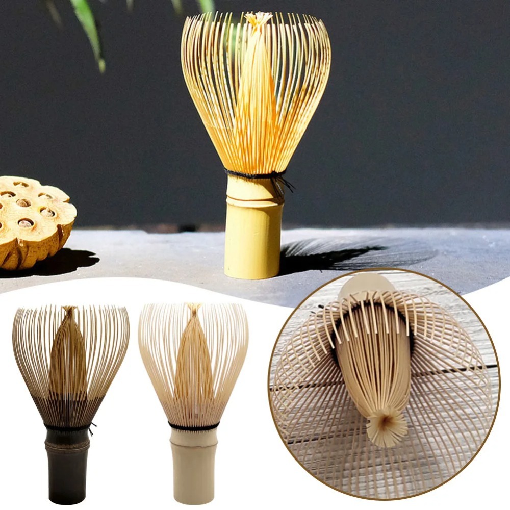 Bamboo Whisk Chasen - Традиционная бамбуковая метла для матча, многоразовый