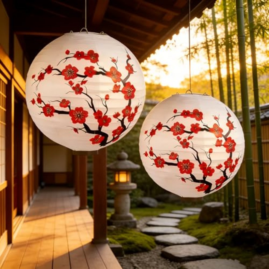 Набор из 6 китайских новогодни – обзор и цена Japanese Lantern Paper
