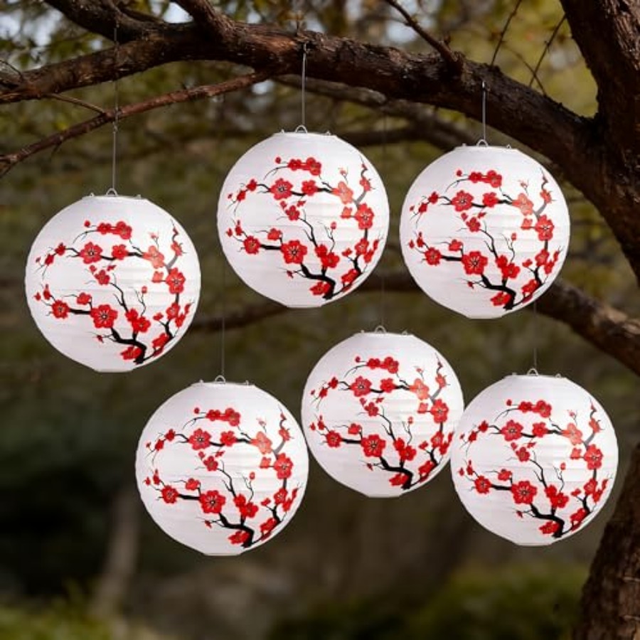 Набор из 6 китайских новогодни – обзор и цена Japanese Lantern Paper