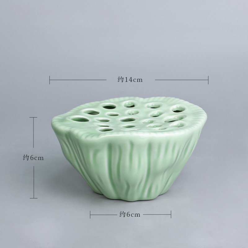 1 шт. Керамический держатель д – обзор и цена Ikebana Vase Kenzan