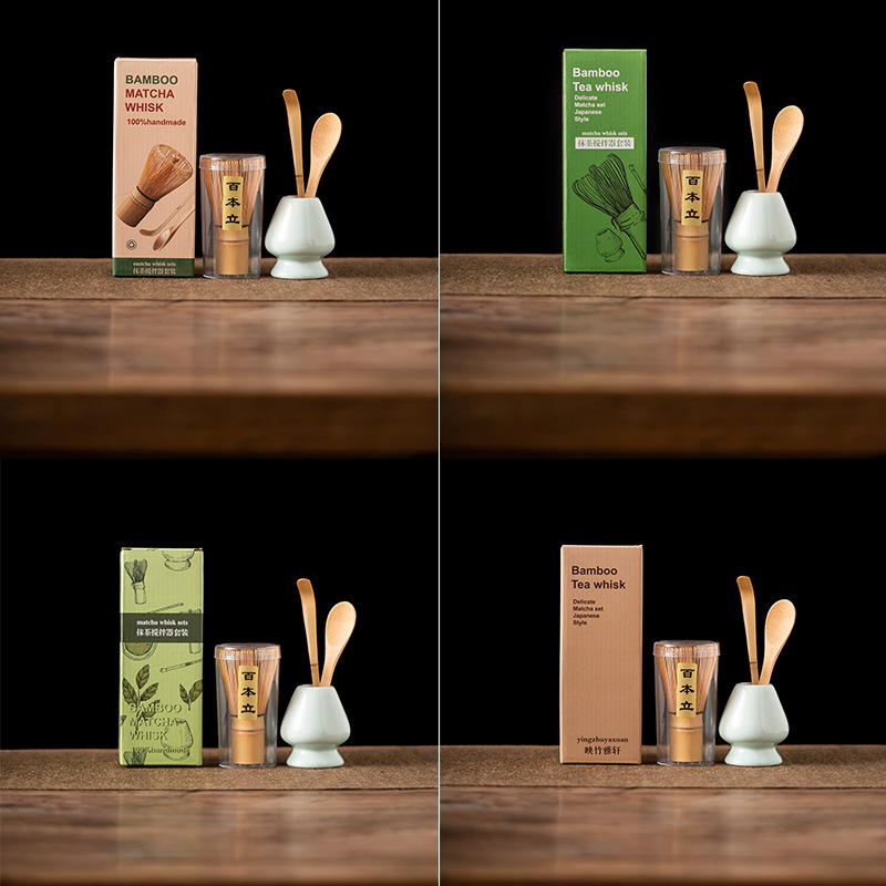 Набор из 4 бамбуковых венчиков – обзор и цена Bamboo Whisk Chasen
