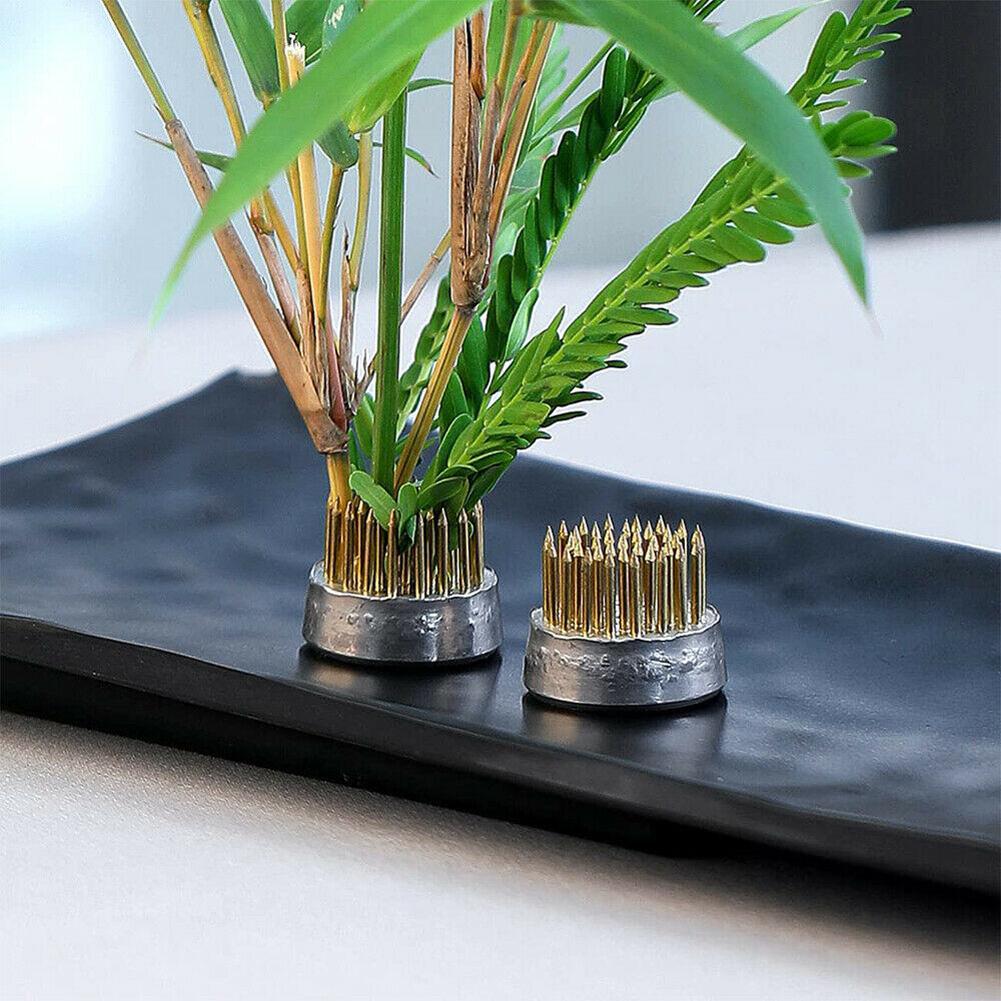 Круглая цветочная лягушка икеб – обзор и цена Ikebana Vase Kenzan