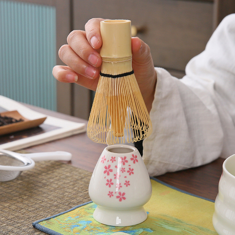 Японский керамический держател – обзор и цена Bamboo Whisk Chasen