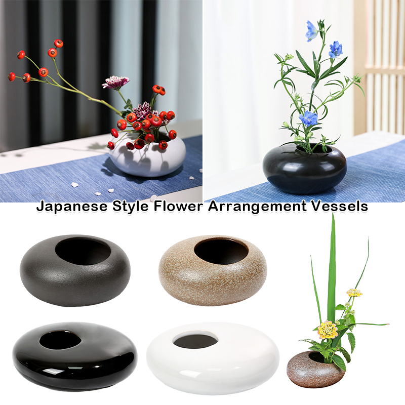 Керамическая ваза в японском с – обзор и цена Ikebana Vase Kenzan