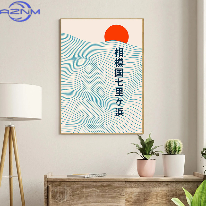 Постер AZNM «Японские волны» Х – обзор и цена Japanese Tokyo Lifestyle