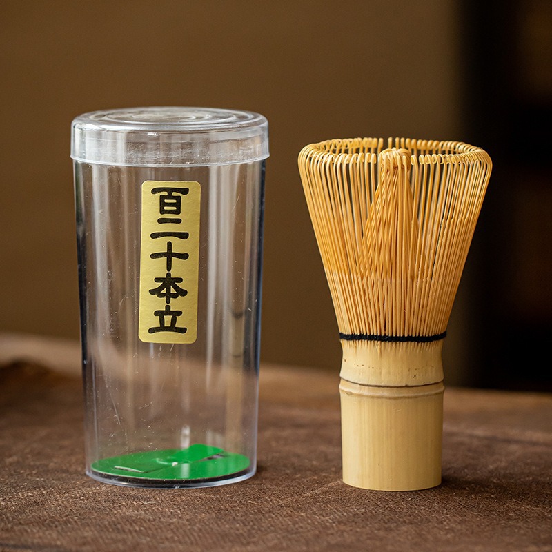 Японская венчелка для матча (ч – обзор и цена Bamboo Whisk Chasen