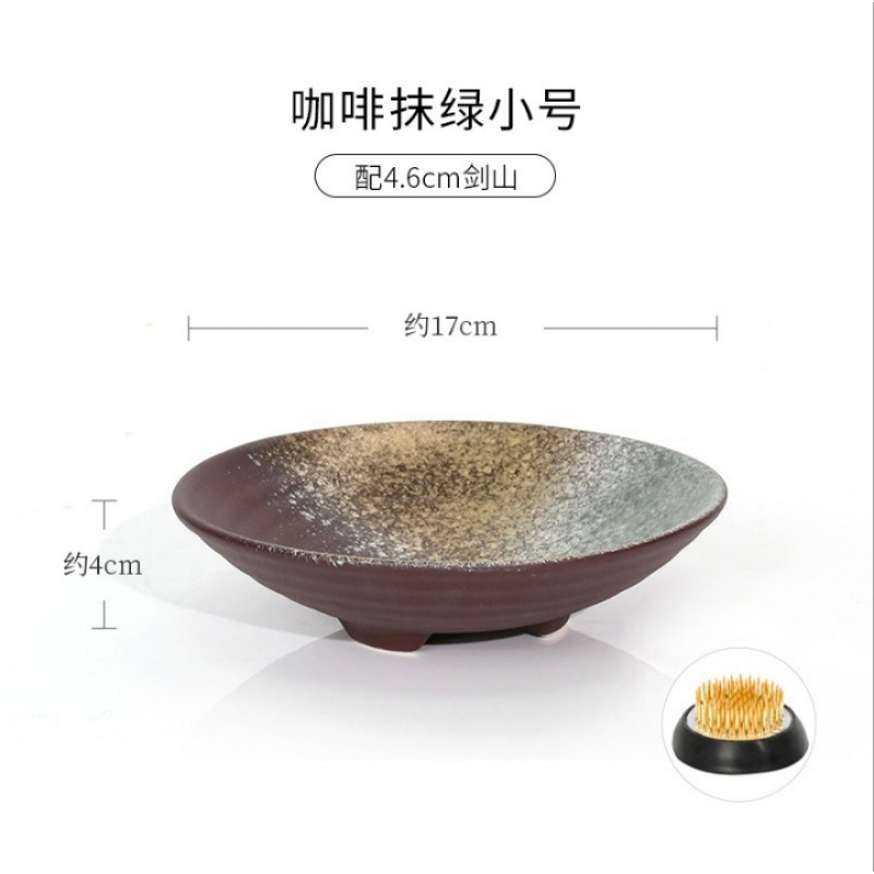 Ретро-керамическая ваза на тре – обзор и цена Ikebana Vase Kenzan