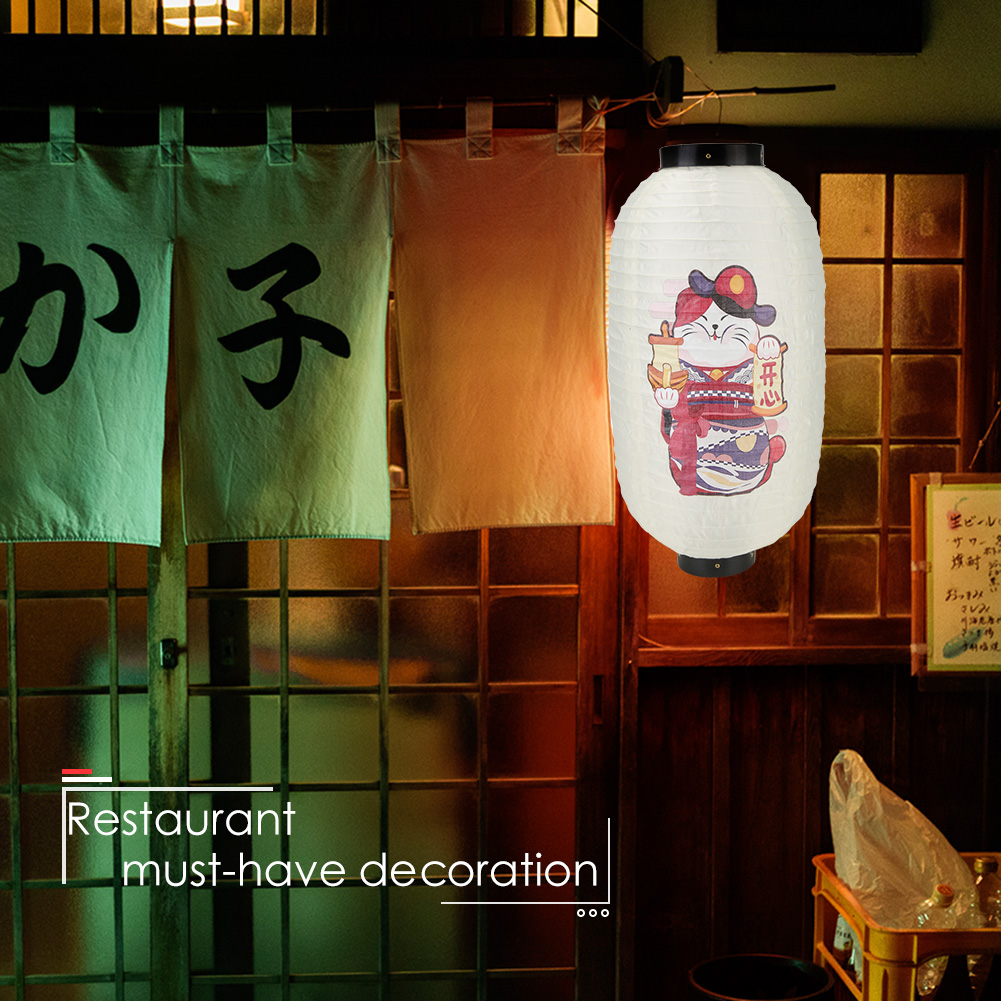 Фонарь Lucky Cat в японском ст – обзор и цена Japanese Lantern Paper