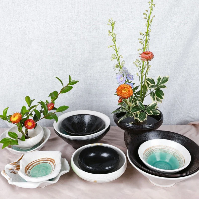 Японская керамическая ваза в ф – обзор и цена Ikebana Vase Kenzan