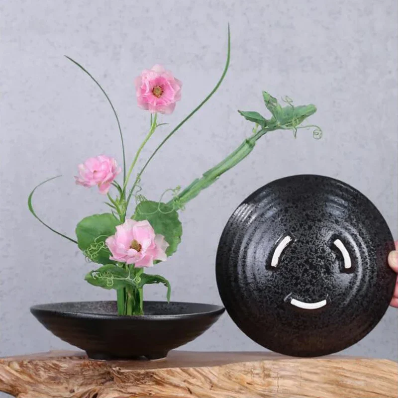 Японская керамическая ваза в ф – обзор и цена Ikebana Vase Kenzan