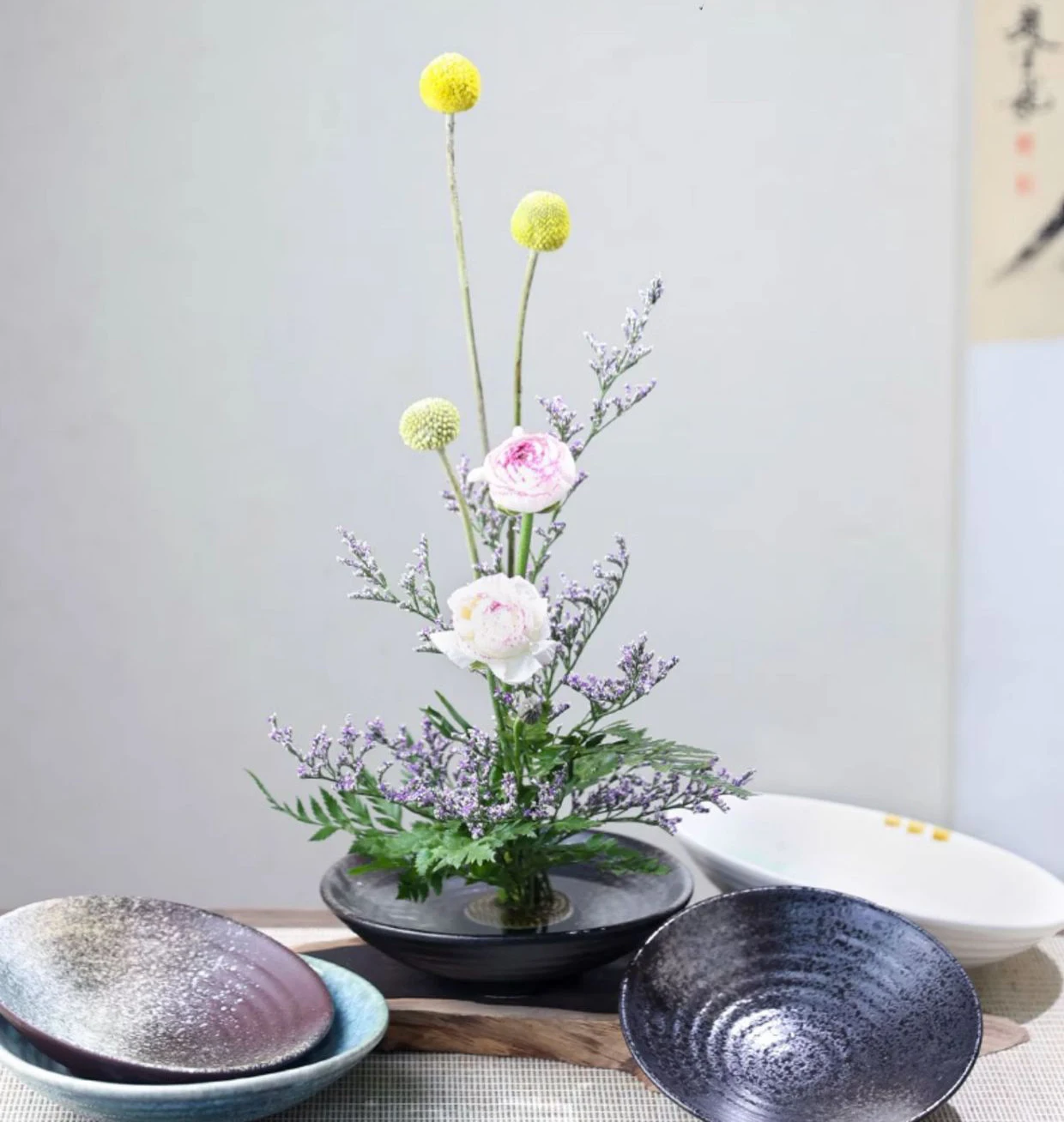 Японская керамическая ваза в ф – обзор и цена Ikebana Vase Kenzan