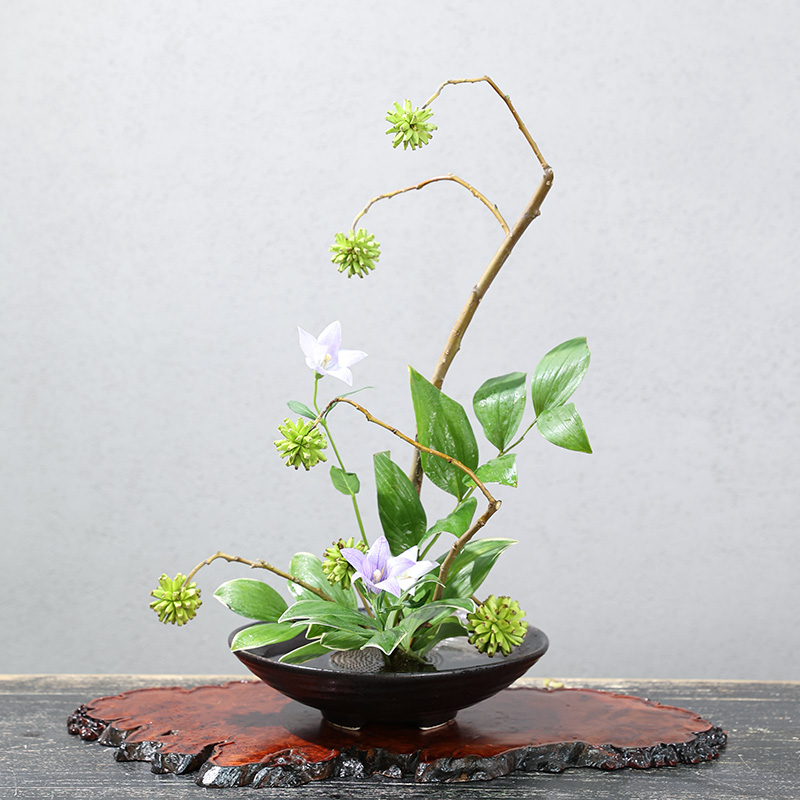 Японская ваза-лягушка, керамич – обзор и цена Ikebana Vase Kenzan
