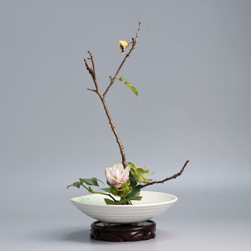Японская ваза-лягушка, керамич – обзор и цена Ikebana Vase Kenzan