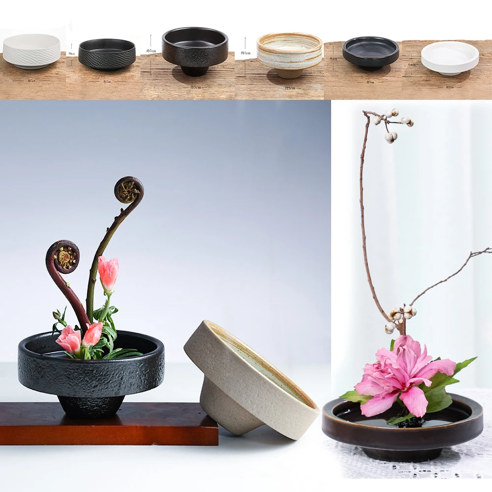 Японская керамическая ваза в в – обзор и цена Ikebana Vase Kenzan
