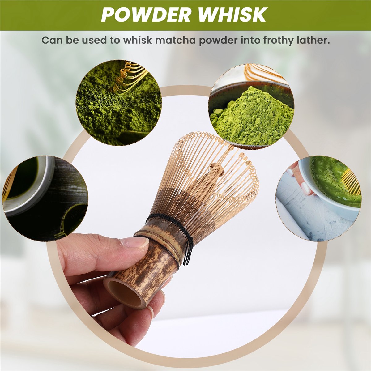 ABFW 80 зубцов, бамбуковая вен – обзор и цена Bamboo Whisk Chasen